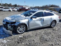 Chevrolet salvage cars for sale: 2017 Chevrolet Malibu LT