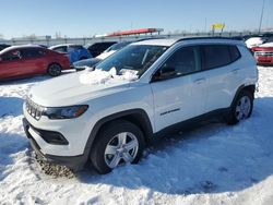 Salvage cars for sale at Cahokia Heights, IL auction: 2022 Jeep Compass Latitude