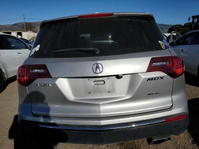 2012 Acura MDX Technology