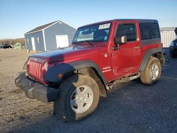 Jeep Wrangler Sport salvage cars for sale: 2013 Jeep Wrangler Sport