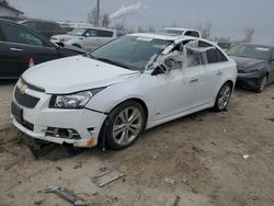 Salvage cars for sale at Pekin, IL auction: 2014 Chevrolet Cruze LTZ