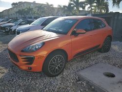 Porsche Macan salvage cars for sale: 2016 Porsche Macan S