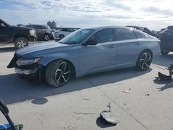 Honda Accord salvage cars for sale: 2021 Honda Accord Sport SE