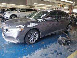 Salvage cars for sale at Fort Wayne, IN auction: 2021 Honda Accord LX