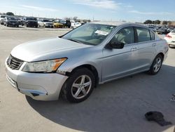 2009 Honda Accord LX en venta en Grand Prairie, TX