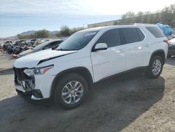 Salvage cars for sale at Las Vegas, NV auction: 2018 Chevrolet Traverse LT