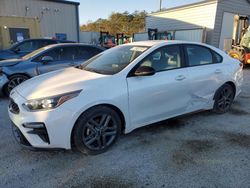 KIA salvage cars for sale: 2021 KIA Forte GT Line