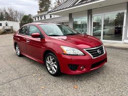 Salvage cars for sale from Copart North Billerica, MA: 2014 Nissan Sentra S