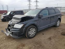 Salvage cars for sale at Elgin, IL auction: 2018 Dodge Journey SE