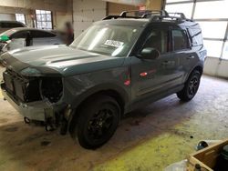 Salvage cars for sale from Copart Indianapolis, IN: 2021 Ford Bronco Sport First Edition