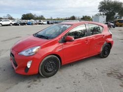 Salvage cars for sale at Orlando, FL auction: 2016 Toyota Prius C