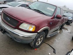 Salvage trucks for sale at Kansas City, KS auction: 2003 Ford F150