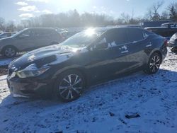 Salvage cars for sale at Chalfont, PA auction: 2016 Nissan Maxima 3.5S