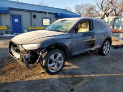 Salvage cars for sale at Wichita, KS auction: 2021 Audi Q5 Premium Plus