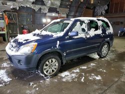 Salvage cars for sale at Albany, NY auction: 2005 Honda CR-V EX