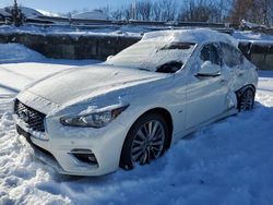 Infiniti salvage cars for sale: 2019 Infiniti Q50 Luxe