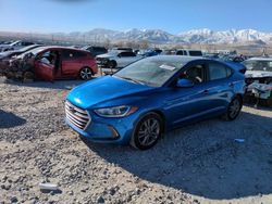 Salvage cars for sale at Magna, UT auction: 2018 Hyundai Elantra SEL