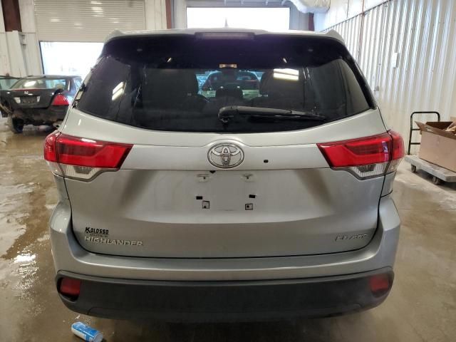 2019 Toyota Highlander LE