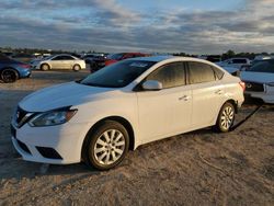 Salvage cars for sale at Houston, TX auction: 2019 Nissan Sentra S