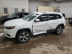 Salvage cars for sale at Davison, MI auction: 2020 Jeep Cherokee Limited