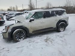 Salvage cars for sale at Montreal Est, QC auction: 2024 KIA EV9 GT Line