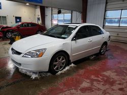 Salvage cars for sale at Angola, NY auction: 2004 Honda Accord EX