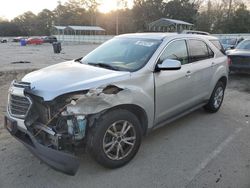 Salvage cars for sale at Savannah, GA auction: 2017 Chevrolet Equinox LT