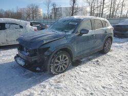 Salvage cars for sale from Copart Central Square, NY: 2019 Mazda CX-5 Grand Touring