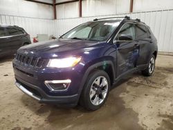 Jeep Vehiculos salvage en venta: 2021 Jeep Compass Limited