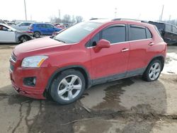 Vehiculos salvage en venta de Copart Woodhaven, MI: 2015 Chevrolet Trax LTZ