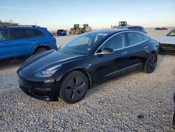 Salvage cars for sale from Copart Taylor, TX: 2018 Tesla Model 3