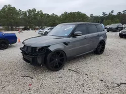 Land Rover salvage cars for sale: 2017 Land Rover Range Rover Sport HSE