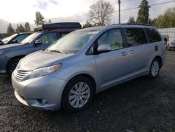 2012 Toyota Sienna XLE en venta en Graham, WA