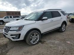 Salvage cars for sale at Kansas City, KS auction: 2016 Ford Explorer Limited