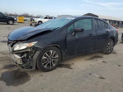 Salvage cars for sale from Copart Fresno, CA: 2015 Honda Civic EX