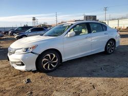 Salvage cars for sale at Chicago Heights, IL auction: 2017 Honda Accord EX