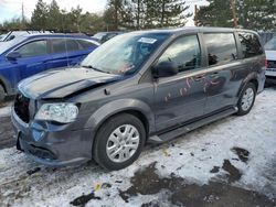 Carros salvage sin ofertas aún a la venta en subasta: 2016 Dodge Grand Caravan SE