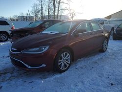 Chrysler 200 Vehiculos salvage en venta: 2015 Chrysler 200 Limited