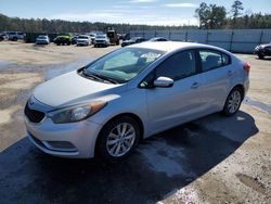 KIA salvage cars for sale: 2015 KIA Forte LX