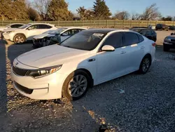 Salvage cars for sale at Madisonville, TN auction: 2018 KIA Optima EX