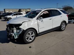 Salvage cars for sale at Wilmer, TX auction: 2020 Chevrolet Equinox Premier