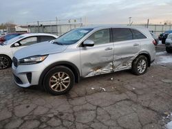 Salvage cars for sale at Dyer, IN auction: 2019 KIA Sorento L