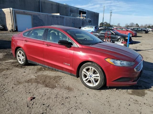 2018 Ford Fusion SE Hybrid