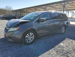 Salvage cars for sale from Copart Cleveland: 2015 Honda Odyssey EXL