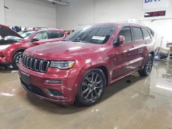 2018 Jeep Grand Cherokee Overland en venta en Elgin, IL