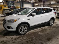 Ford Escape Vehiculos salvage en venta: 2019 Ford Escape SE