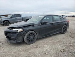 Salvage cars for sale at Temple, TX auction: 2022 Honda Civic Sport