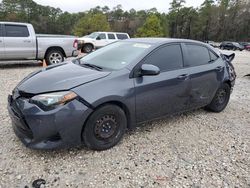 Salvage cars for sale at Houston, TX auction: 2017 Toyota Corolla L