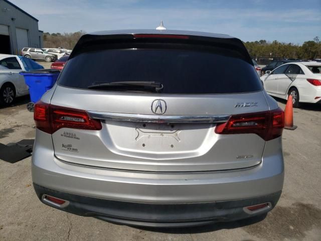 2014 Acura MDX Technology