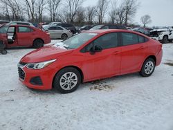 Salvage cars for sale at Cicero, IN auction: 2019 Chevrolet Cruze LS